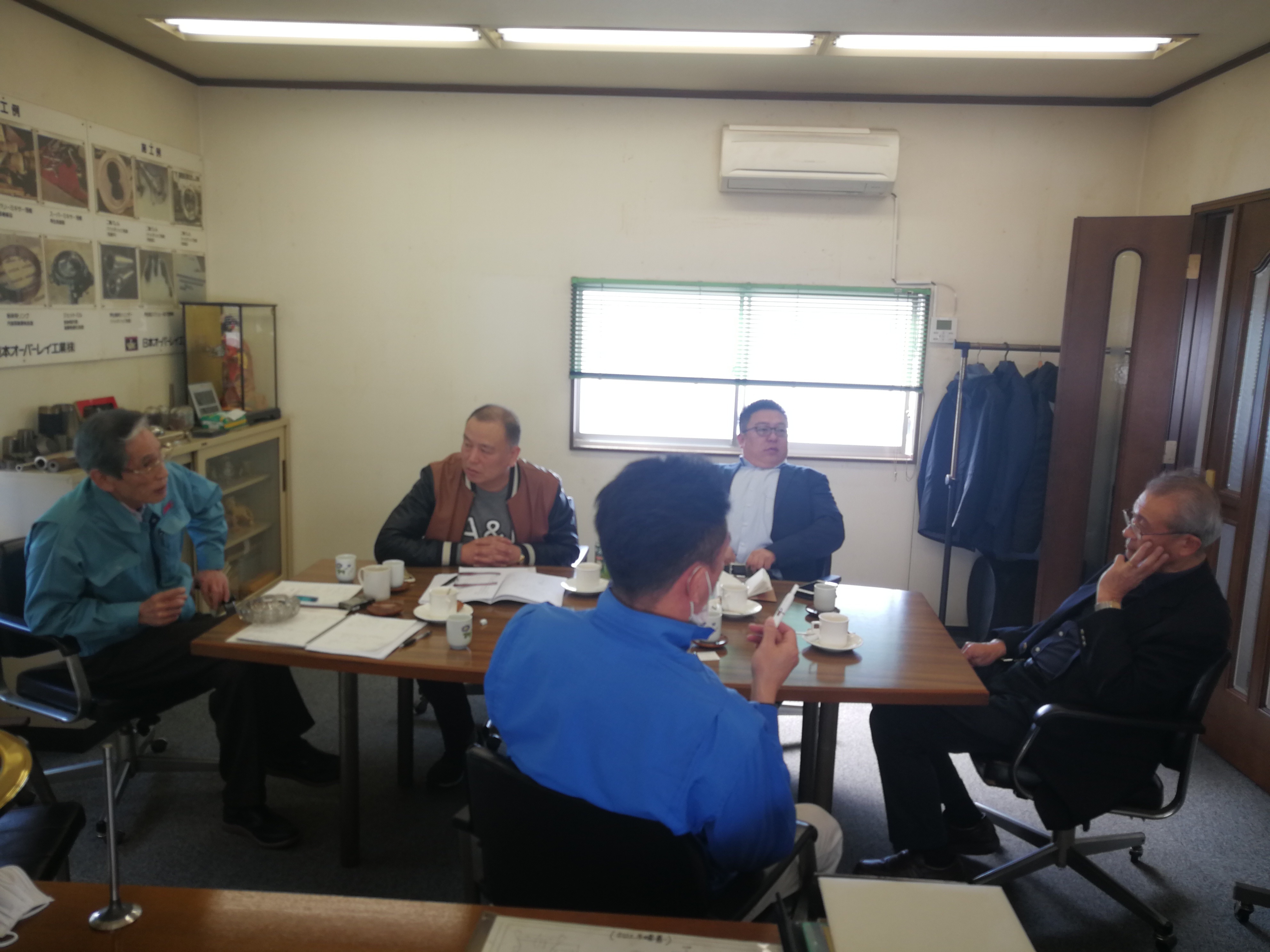 合金(jīn)溶接提攜打合せ